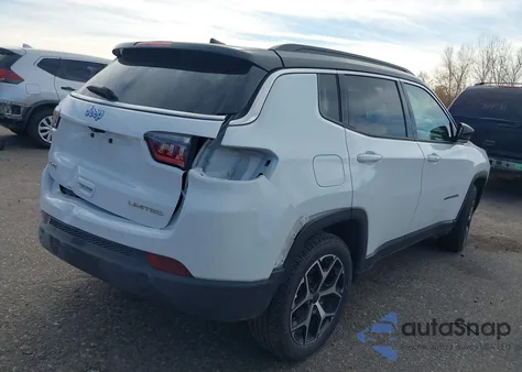 2025 Jeep Compass Limited 4X4 z USA, uszkodzony, nr VIN 3C4NJDCN6ST595895